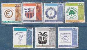 希腊2005：帕纳辛奈科斯足球队、伊拉克利斯足球队等体育徽标7全