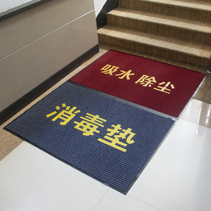 幼儿园学校门口条纹消毒地毯幼儿园鞋底杀菌防疫地垫脚垫门垫垫子