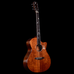 美罗mollo 41寸面单板民谣吉他桃花芯木初学者入门学生男女gac-22