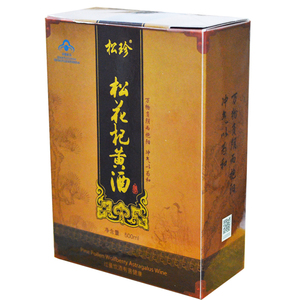 国珍 松珍牌松花粉枸杞地黄酒松花杞黄酒 500ml/瓶