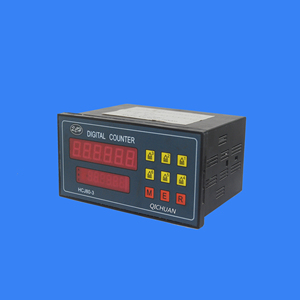 供应hcj80-3智能计数计米器3段报警计数器,分条机分切机专用