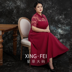 胖女人旗袍加肥