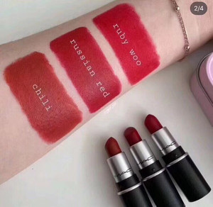 美官网mac魅可mini迷你口红1.8g中小样唇膏小辣椒 chili rubywhoo