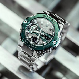 00casio卡西欧晶晶专卖店天猫卡西欧石英手表男款gshock绿水鬼钢铁