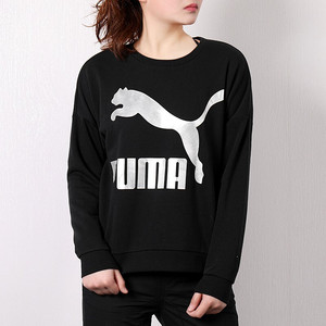 专柜正品牌彪马卫衣女装长袖上衣服秋冬天官方折扣店官网标马飘马