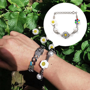 salute段宜恩同款手链ins小众设计evae笑脸高级感冷淡风气质情侣