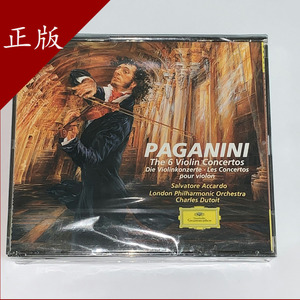 现货 名盘DG4372102 帕格尼尼 小提琴协奏曲全集 阿卡多3CD 正版~