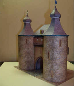 手工折纸diy拼装立体3d纸质模型 欧洲古典建筑 城堡庄园制作0人付款