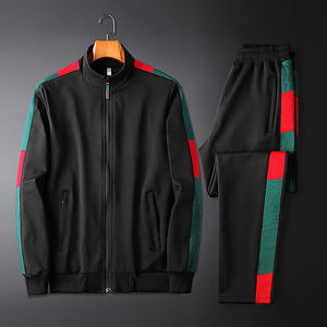 2020春秋季新款古驰男士休闲套装酷奇潮牌流男装卫衣运动服两件套