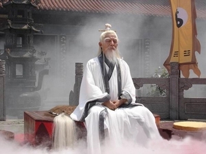 太白金星演出服老道长太上老君演出服神仙古装儿童成人老头表演服