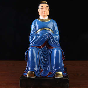 五爷神像人脸龙王小白龙五台山树脂神像佛像居家供奉家用祝福摆件