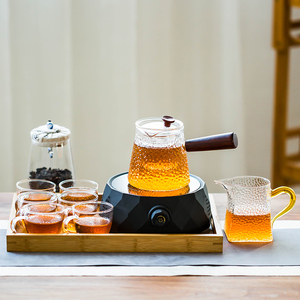 电陶炉煮茶器玻璃泡茶壶茶具套装煮茶壶家用烧水壶喝茶茶器煮茶炉