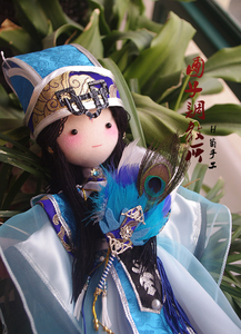 【金光布袋戏】周边/布娃娃/神蛊温皇/道具扇子