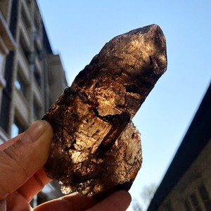 天然巴西茶黄晶体超级七骸骨水晶标本原石 骨干水晶标本原石 包邮