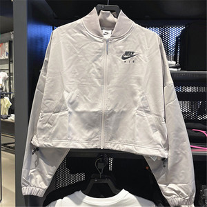 000人付款淘宝nike耐克air jordan女子aj运动休闲棒球服pu皮夹克外套