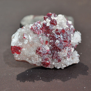 天然 朱砂矿物晶体矿石标本 观赏奇石"软红宝石"透光裸石收藏品