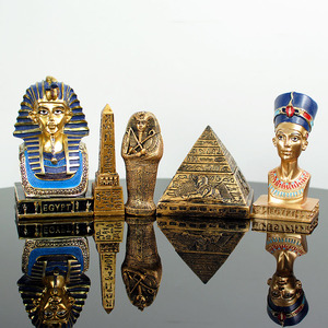 埃及法老木乃伊金字塔狮身人面像装饰工艺品摆件儿童房旅游纪念品