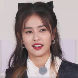 白鹿同款耳环透明圈圈耳饰跑男奔跑吧兄弟第6季