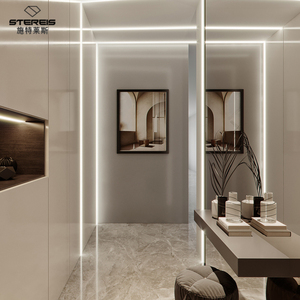 施特铝合金嵌入式装饰灯槽客厅线型灯带卡槽 led线条灯铝槽无主灯