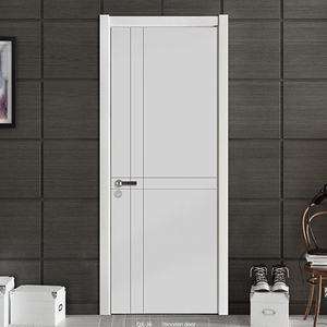 开开木门实木复合门室内门现代简约时尚轻奢线条流畅(含门套)