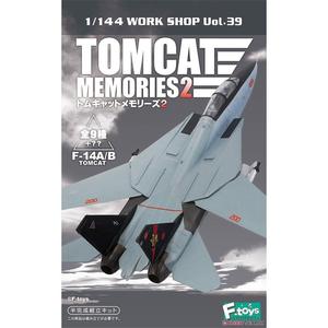 清货F-toys 1/144 记忆中的雄猫2美国海军F-14战斗机飞机拼装模型