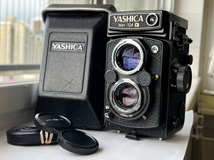 经典雅西卡双反相机yashica mat 124g测光工作正常