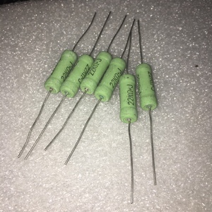 koa 5w 22k  胆机发烧电阻柔软纯铜脚 8*24mm