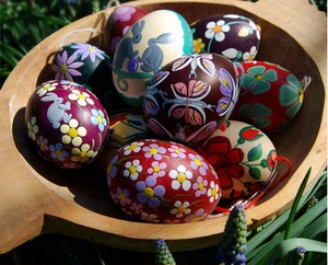 批发复活节彩蛋绘画蛋diy彩绘装饰品儿童玩具涂鸦蛋幼儿园礼物品