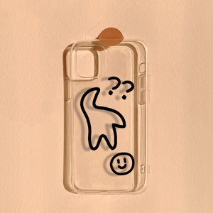 华为手机壳简笔画