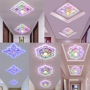 走廊过道灯网红爆款明暗装通道玄关造型灯入户门洞灯嵌入孔灯灯具