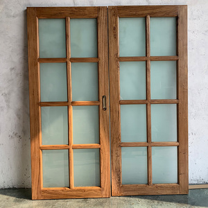 厨房木门推拉日式隔断门吊轨移门阳台客厅厕所家用实木隔音套装门