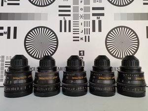 阿莱蔡司arri/zeiss up基本组电影定焦镜头组16,24,32,50,85