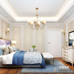 金达莱全屋墙面定制背景墙皮雕软包整装护墙板简约30平方c套餐