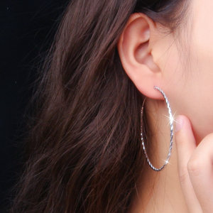 大耳环女圆环复古气质