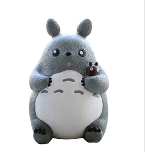 石膏模具乳胶石膏像模具套餐存钱罐彩绘娃娃儿童模型龙猫高20cm