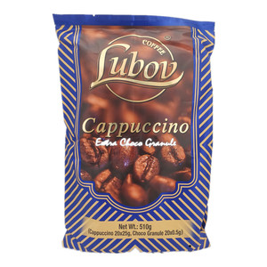 马拉西亚进口LUBOV卡布奇诺Cappuccino三合一20包速溶咖啡粉510克