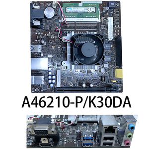 华硕A46210-P/K30DA主板集成AMD四核CPU处理器mini ITX 17*17