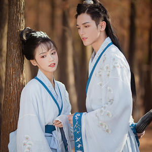 原创汉服男款套装非古装古风男士仙气正版原创情侣款中国风学生女