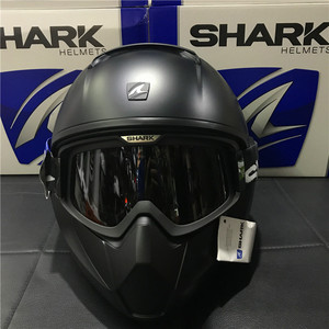实体店现货 shark法国鲨鱼 摩托车骑行头盔 全盔vancore