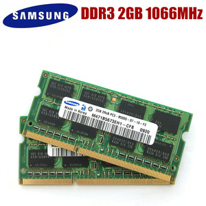 Samsung/三星 DDR3 2GB PC3-8500S 2G 1066三代笔记本电脑内存条