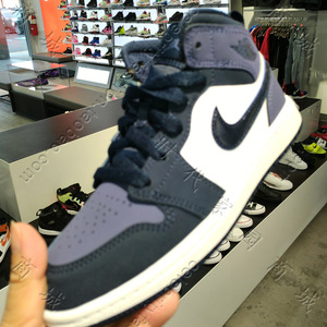 时代美国代购 aj1镭射紫aj桑德紫粉色鸳鸯葡萄女神变色龙鞋女女鞋