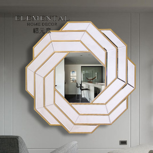 客厅镜子背景墙装饰