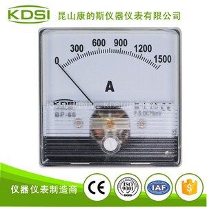 供应 KDSI指针直流电流表BP-60N DC75mV 1500A电焊机用表