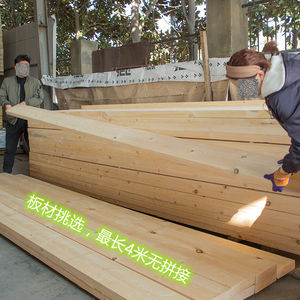 俄罗斯进口松木天然实木板材阁楼板楼梯板跳板DIY全规格定制