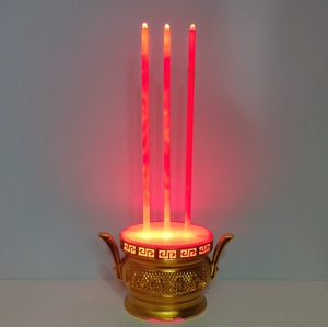 两用可插拔电子香led电子香炉灯供佛蜡烛财神观音大号长明灯家用