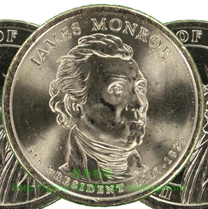 2008年 5th 美国詹姆斯·门罗总统1美元硬币(d)