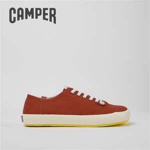 camper男鞋看步代购2022年春夏时尚透气休闲帆布农夫鞋 18869-090