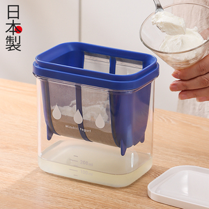 日本进口老酸奶过滤器奶酪水分沥干乳清快速分离器豆浆奶清过滤网