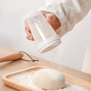 日本进口面粉糖粉筛手持烘焙可可抹茶粉撒粉器家用超细过滤网筛罐