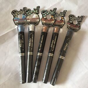 现货 日本大创daiso 闪亮珠光单色眼影笔 1g 蓝色白色棕色黑色